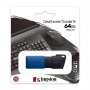 Kingston | USB 3.2 Flash Drive | DataTraveler Exodia M | 64 GB | USB 3.2 | Black/Blue - 4